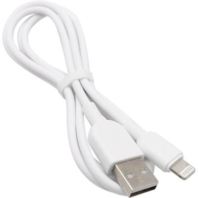 Кабель USB - Lightning 8pin, 1,0м, SmartBuy S01, 2.4A, белый (iK-512-S01w)