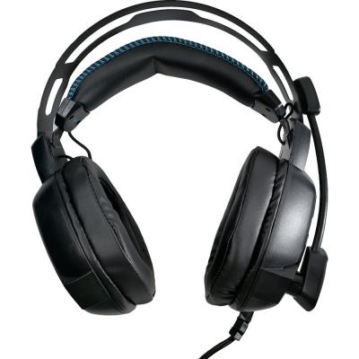 Игровая гарнитура SmartBuy RUSH AMBITION, RGB мет 50мм динам, черн/син(SBHG-6100))***