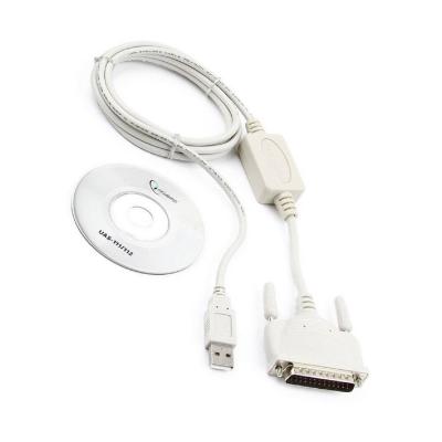 Конвертер COM устройство/USB порт Cablexpert UAS112, DB25M/AM, 1,8м /01037/
