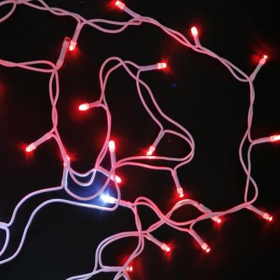 Гирлянда дождь, уличная, 2,0м/3,0м, LED, красн., Б.П., LX-44