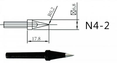 Жало для паяльника N4-2, S-Line