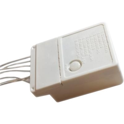 Гирлянда бахрома, 4,0м/0,4-0,6м, LED, RGB, П.П. LX-35