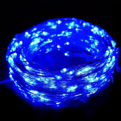 Гирлянда провол. 50м, 500LED, РОСА СИН LX-206