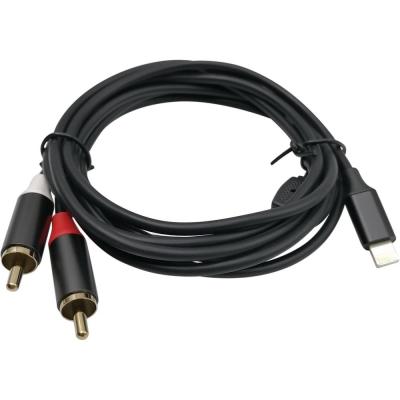 Lightning - 2RCA, 2,0м, BW1623, черный