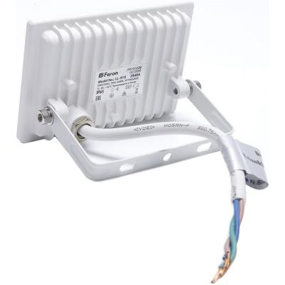 LED прожектор 20W, 6400K, IP65, 220V, белый, LL-919 /29494/