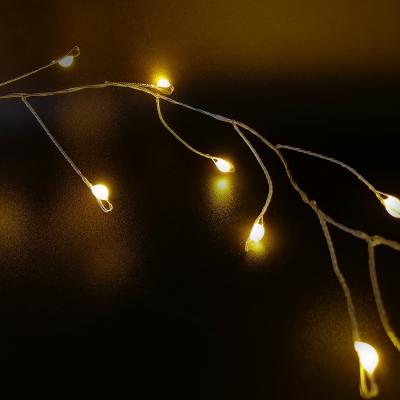 Гирлянда провол. 6м, 240LED, т.свет. капли макро, 8 функций, Luca Snake Light /87651/