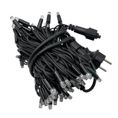 Гирлянда нитевая уличная, 10м, 80LED, син., Ч.П., LX-108 / HL-17