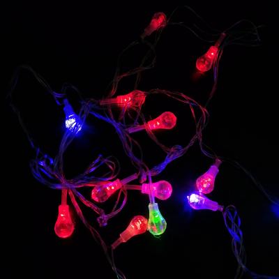 Гирлянда нитевая, 1,5м,  20LED, RGB, ШАРЫ, П.П. LX-13