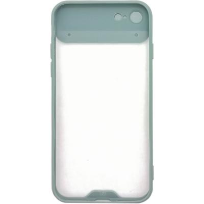 Чехол-накладка со слайд-камерой iPhone 7/8/SE2, More choice SLIDE (Dark Green)