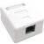 Розетка компьютерная AVS RJ-45 кат.5e внешняя, 1 порт