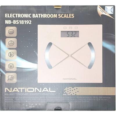 Весы напольные электронные National NB-BS18192 (изм. % состава тела)