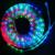 Гирлянда дюралайт, уличная, 10м, LED, RGB, плоская, LX-123