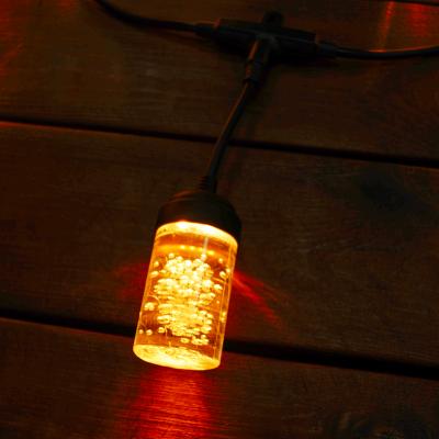 Гирлянда белт-лайт, уличная, 5м, 10LED, Цилиндр т.белый LX-483