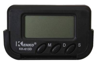 Часы эл.авто Kenko 613D c будильником