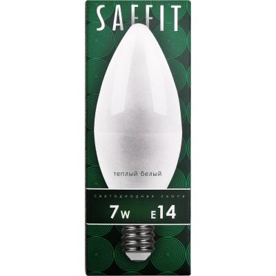 LED лампа C37/07W/2700/E14, SAFFIT /55030/