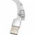 Кабель USB - Lightning 8pin, 1,0м, Smartbuy, 3A, самосвор., магнит. (iK-512mag-s)***