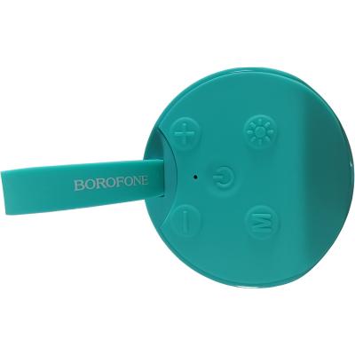 Активная колонка BOROFONE BR5 (FM/AUX/USB/microSD/BT/подсветка), зеленый***