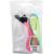 Кабель USB - Lightning 8pin, 1,0м, Smartbuy, в ткан. оплетке Acid, <2A, градиент (iK-512AR p-y)***