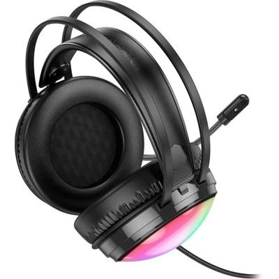 Наушники BOROFONE BO108 Flame игровая гарнитура, черный
