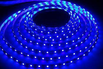 LED лента, 60SMD(2835)/m 4.8W/m 12V, IP65 5m, BLUE, SBL-IP65-4_8-Bl