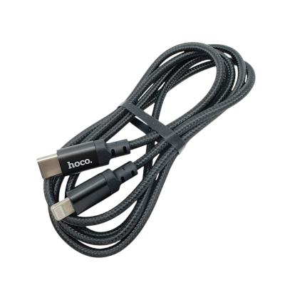 Кабель Type C - Lightning 8pin, 1,0м, HOCO X14 Times speed, 3.0A PD, черный 
