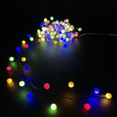 Гирлянда нитевая, 2м, 80LED, RGB, таймер, З.П. Luca Berry Light /85418/**