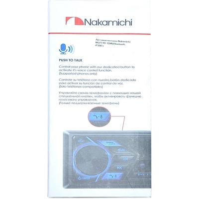 Автомагнитола Nakamichi NQ711B 1DIN,Bluetooth, 4*50Вт