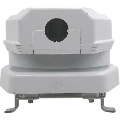 Разъем СУ д/плиты 32А 250B 2P+PE пластик, белый (SBE-IS2-250-P)