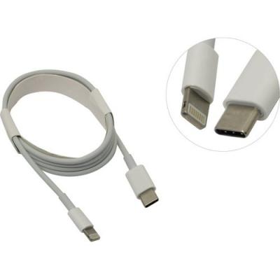 Кабель Type C - Lightning 8pin, 1,0м, Smartbuy, PD fast charge, белый (iK-512FC white PD)