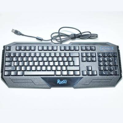 Клавиатура игровая проводная SmartBuy RUSH 304, черная, USB, мультимедийная, SBK-304GU-K