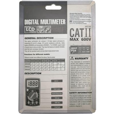 Мультиметр M382B, Master Professional