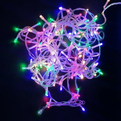 Гирлянда нитевая, 8м, 120LED, RGB, с контроллером, IP44, П.П. SB-RGBIP44-8m