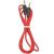 Jack 3,5mm - Jack 3,5mm 1,0м stereo HOCO UPA11 Series, красный