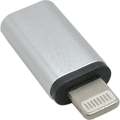 Переходник Орбита OT-SMA05(BS-517) (iPhone - TYPE-C) серебро