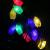 Гирлянда нитевая, 3м, LED, мигающие цветные шишки, Ч.П. 15 диодов LX-3-50 