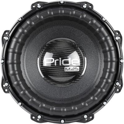 Автосабвуфер Pride M.25 12" 2500Вт 1.5+1.5 Ом