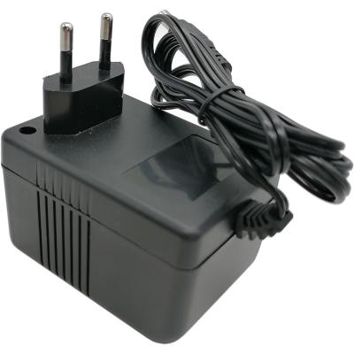 Блок питания трансформаторный 24,0V,  500mA, не стаб., вилка на блоке