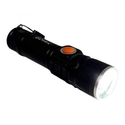 Фонарь ручной Bailong BL-515, 3 режима, ZOOM, акб, USB**