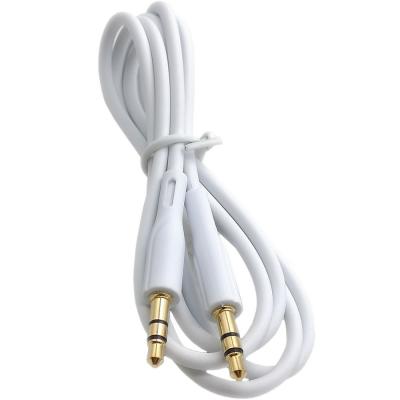 Jack 3,5mm - Jack 3,5mm 1,0м stereo BOROFONE BL1, белый