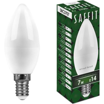 LED лампа C37/07W/2700/E14, SAFFIT /55030/