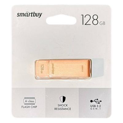 USB 3.2 Gen. 1 накопитель Smartbuy 128GB M1 Metal Apricot, абрикосовый (SB128GM1A)