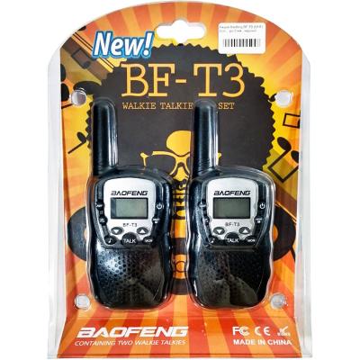 Рация Baofeng BF-T3  (UHF) 2шт.,  до 3 км., черный