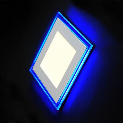 Встраиваемый (LED) Светильник Квадрат с подсв. DLB (SBLSq-DLB-13-3K-B) Smartbuy-13W/3000K+B/IP20
