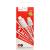Кабель USB - Lightning 8pin, 1,0м, HOCO X88 Gratified, ПВХ, 2.4А, белый
