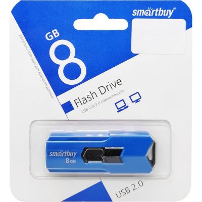 USB накопитель Smartbuy 8GB Stream blue (SB8GBST-B)