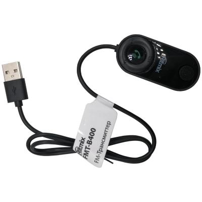 FM модулятор Ritmix FMT-B400 (BT, microSD, 12V)