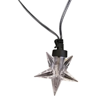 Гирлянда нитевая, 3м, LED, мигающие звезды, Ч.П. HL-18
