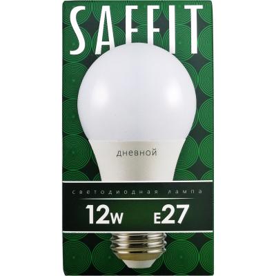 LED лампа A60/12W/6400/E27, SAFFIT /55009/