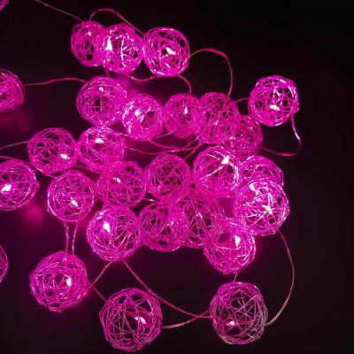 Гирлянда провол., 3м, 50LED, розов. LX-HL-44