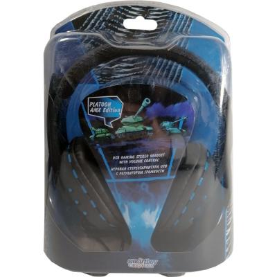 Полноразмерная игровая стереогарнитура SmartBuy PLATOON AMX Edition, USB (SBH-8500)